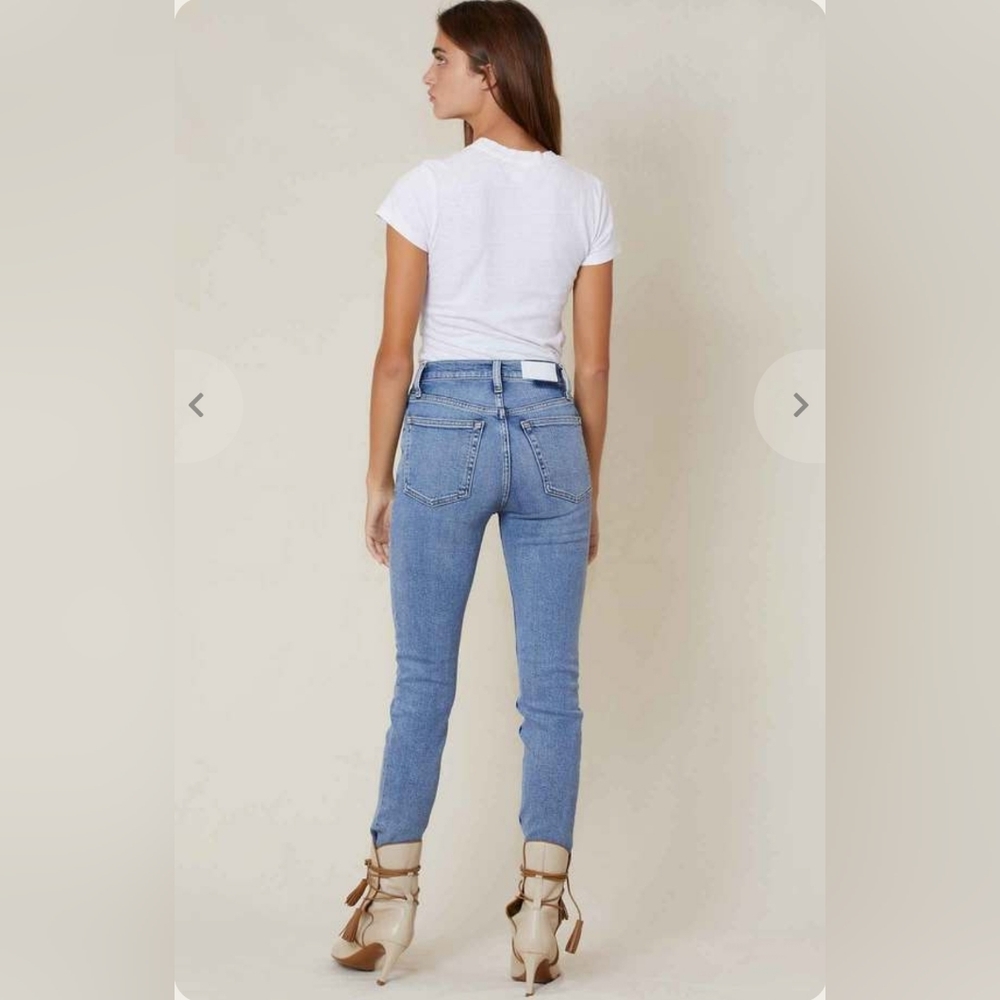 RE/DONE 90's High Rise Ankle Crop Size 24 - Picture 3 of 5
